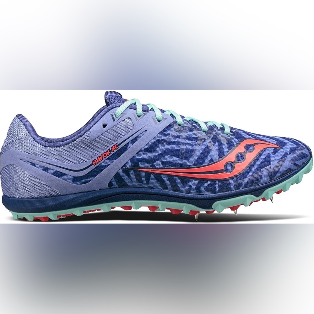 Saucony Havoc XC Flat Lavender/Vizi Red